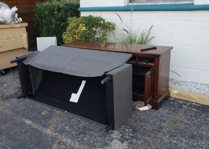 Sleeper Sofa Removal