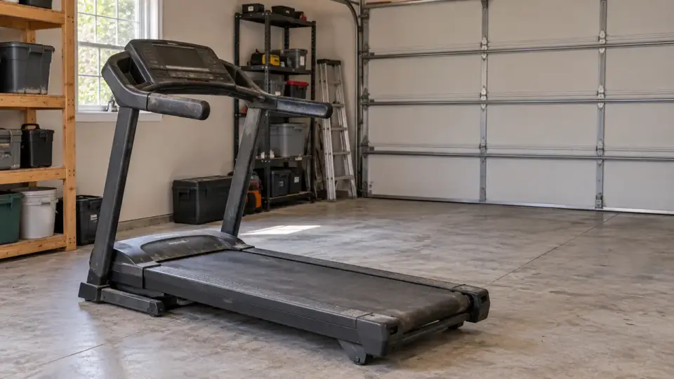 Illustration of treadmill removal